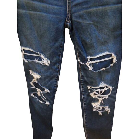 American Eagle Jeans Curvy Hi-Rise Jegging Women’s Size 00 XS (24x28) Rise 9.5 - Picture 2 of 6